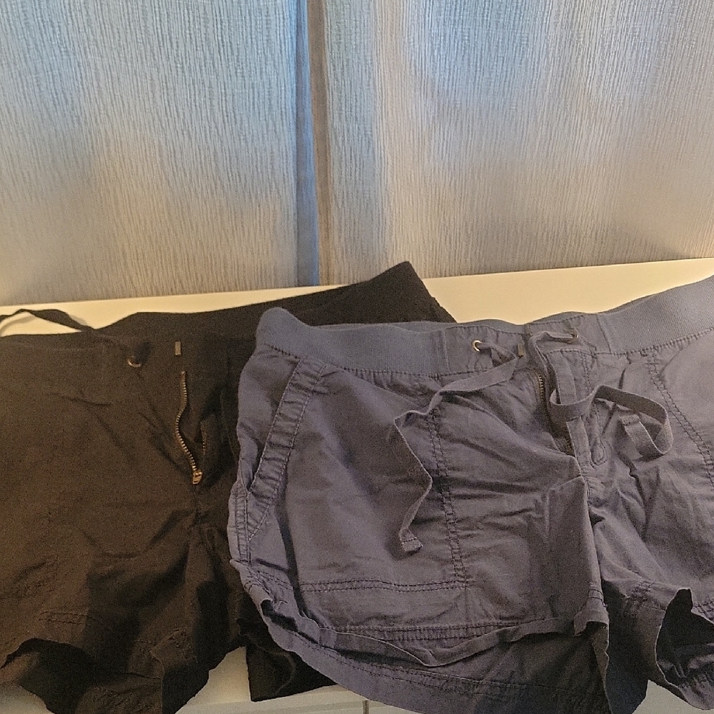 a.n.a Black and Blue Shorts